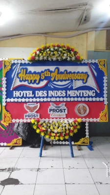 Papan Bunga di Cogadog Cikelet
