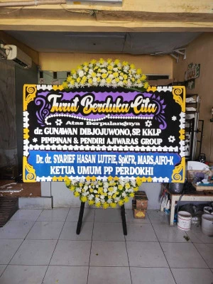 Papan Bunga di Cogadog Cikelet